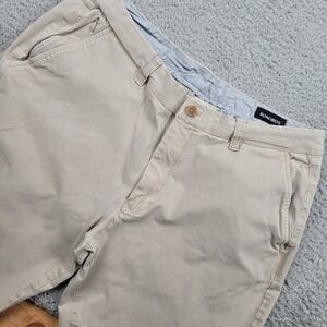 Bonobos Mens 36x34(35x31) Beige Cotton Blend‎ Dress Pants Casual Chino Trousers